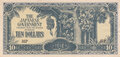 MALAYA-M.7c-10-Dollars-ND-1942-AU-XF