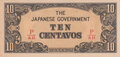PHILIPPINES-P.104b-10-Cents-ND-1942-AU