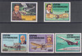 Central-African-Empire-1977.-History-of-Aviation-SG-515-519-MNH
