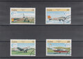 Cuba-1996.-Espamer-Aviation-SG-4058-4061-USED