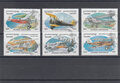 Cambodia-1996.-Biplanes-SG-1545-1550-USED