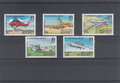 Alderney-1985.-50th-Anniv-of-Alderney-Airport-SG-A18-A22-MNH