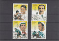 Cuba-1992.-Olymphilex-92-Sportsmen-SG-3742-3745-USED