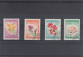 Laos-1967.-Flowers-SG-215-218-USED