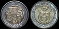 SOUTH-AFRICA-KM.507-5-rand-2011-90th-Ann.-of-the-South-African-Reserve-Bank-UNC