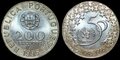 PORTUGAL-KM.679-200-escudos-1995-50th-Anniversary-of-United-Nations-UNC