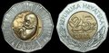 CROATIA-KM.65-25-Kuna-2000-Millennium-UNC