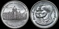 THAILAND-KM.Y.268-2-Baht-1992-60th-Anniversary-of-Thai-National-Assembly-UNC
