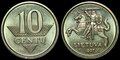 LITHUANIA-KM.106-10-Centu-1997-UNC