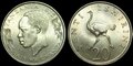 TANZANIA-KM.2-20-Senti-1975-UNC