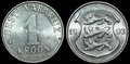 ESTONIA-KM.28-1-Kroon-1993-UNC