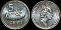 FIJI-KM.51a-5-Cents-1990-UNC