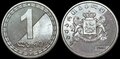 GEORGIA-KM.90-1-Lari-2006-UNC