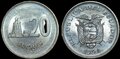 ECUADOR-KM.94-20-Sucres-1991-UNC