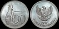 INDONESIA-KM.61-100-Rupiah-1999-UNC