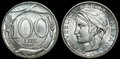 ITALY-KM.159-100-lire-1993-UNC