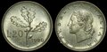 ITALY-KM.97.2-20-Lire-1980-UNC