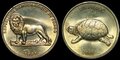 CONGO-DEM.-REP.-KM.81-1-Franc-2002-Turtle-UNC