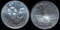 MALAYSIA-KM.201-5-Sen-2012-UNC