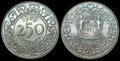 SURINAME-KM.24--250-Cents-1989-UNC