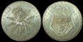 RWANDA-KM.15-20-Francs-1977-UNC