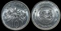 SINGAPORE-KM.100-10-Cents-2009-UNC