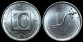 SLOVENIA-KM.7-10-Stotinov-1992-UNC