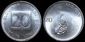 SLOVENIA-KM.8-20-Stotinov-1993-UNC