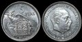 SPAIN-KM.786-5-Pesetas-1957-UNC