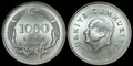 TURKEY-KM.997-1000-lira-1990-UNC
