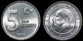 TURKEY-KM.1165-5-Kurus-2005-UNC