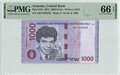 Armenia 1000 Dram 2022 Pick 61b PMG Gem UNC 66 EPQ Obverse