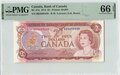 Canada 2 Dollars 1974 Pick 86 PMG Gem UNC 66 EPQ Obverse