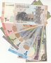 Set van 7 verschillende Syrische bankbiljetten in UNC kwaliteit uit de periode 1991–2019.