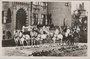 UTRECHT - Kasteel de Haar. Familie van Zuylen in break met zes paarden_7
