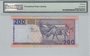 NAMIBIA P.10b - 200 Dollars ND1996 PMG 65 EPQ_7