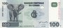 CONGO DEM. REPUBLIC P.92a - 100 Francs 2000 UNC_7