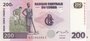 CONGO DEM. REPUBLIC P.95a - 200 Francs 2000 UNC_7