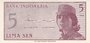 INDONESIA P.91 - 5 Sen 1964 UNC_7