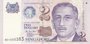 SINGAPORE P.45 - 2 Dollars 2000 UNC_7