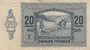 LUXEMBOURG P.37a - 20 Francs 1929 VG_7