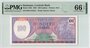 SURINAME P.128b - 100 Gulden 1985 PMG 66 EPQ_7