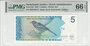 NETHERLANDS ANTILLES P.22c - 5 Gulden 1994 PMG 66 EPQ_7