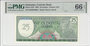 SURINAME P.127b - 25 Gulden 1985 PMG 66 EPQ_7