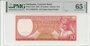 SURINAME P.121b - 10 Gulden 1963 PMG 65 EPQ_7