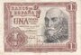 SPAIN P.144a - 1 Peseta 1953 VF_7