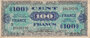 FRANCE P.123c - 100 Francs 1944 VF_7