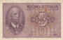 ITALY P.28 - 5 Lire 1940; 1944 VF stain_7