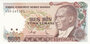 TURKEY P.198 - 5000 Lira L.1970 (1990) UNC_7