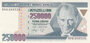 TURKEY P.207 - 250.000 Lira L.1970 (1992) UNC_7